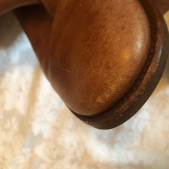 Tory Burch Brown Leather Winter Boots - Picture 4 of 8